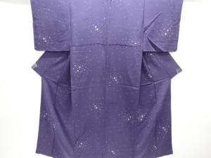 花模様小紋着物